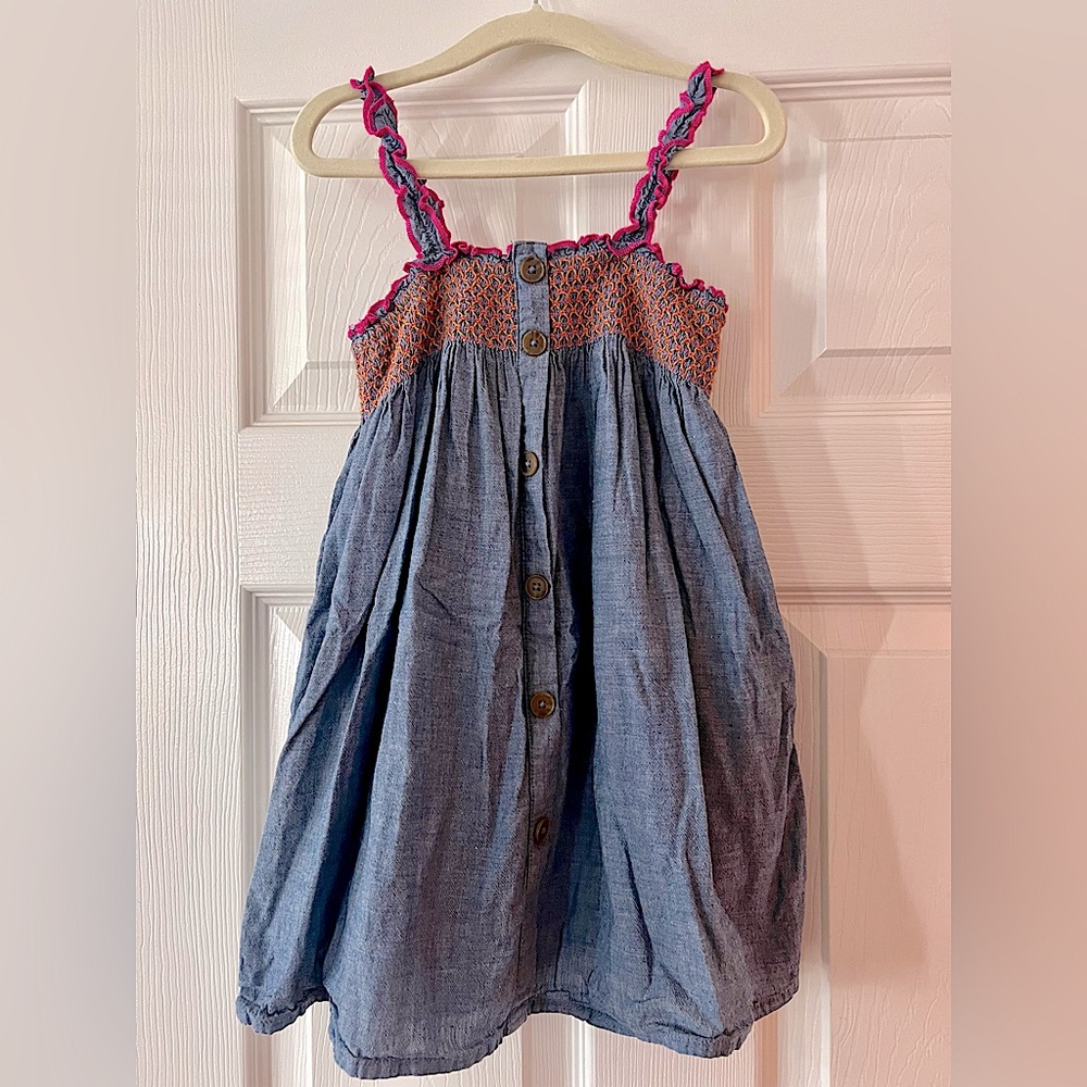 Cat & Jack Blue Chambray Summer Dress